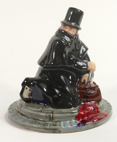 Wade prototype limited edition Jack the Ripper figure for S&A Collectables Ltd