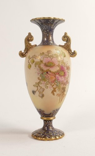 A Wiltshaw & Robinson twin handled vase