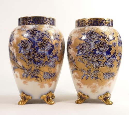 Carlton Ware footed vases